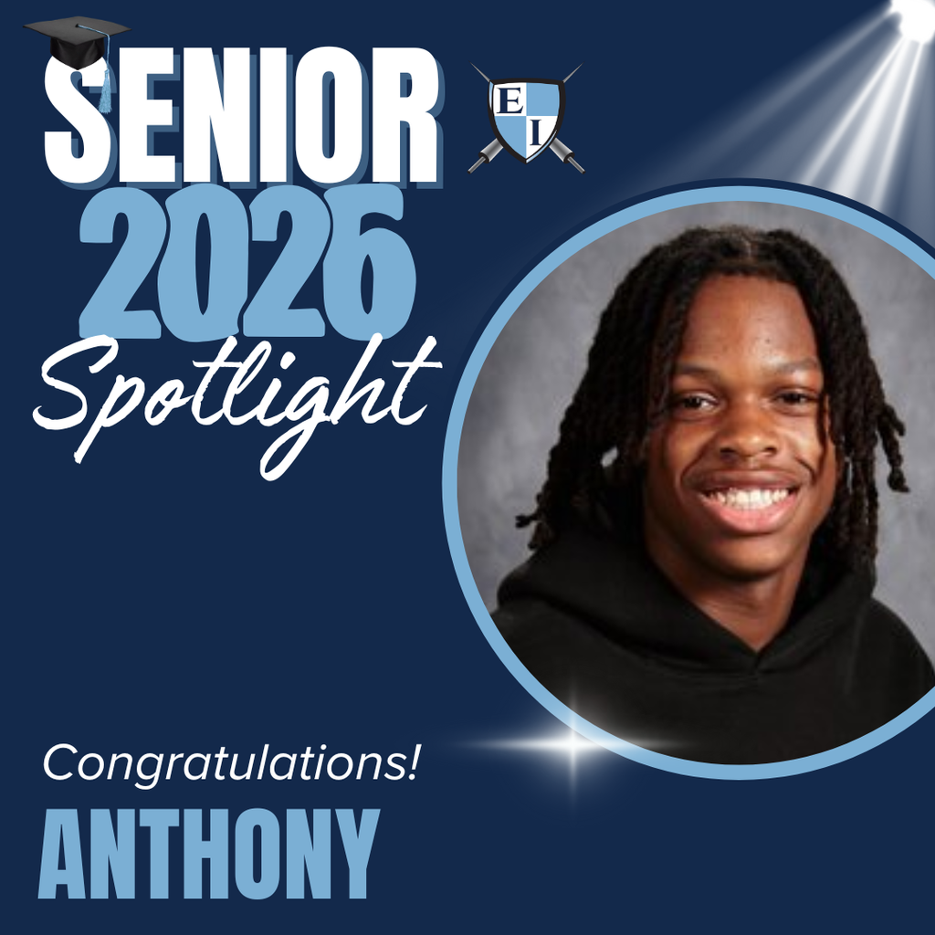 Senior 2026 Spotlight Congratulations! Anthony