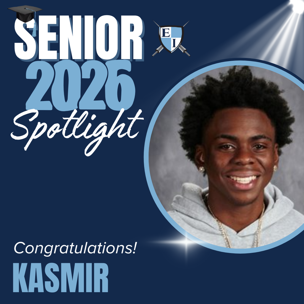 Senior 2026 Spotlight Congratulations! Kasmir