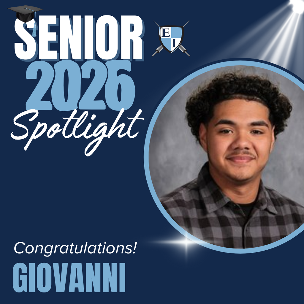 Senior 2026 Spotlight Congratulations Giovanni
