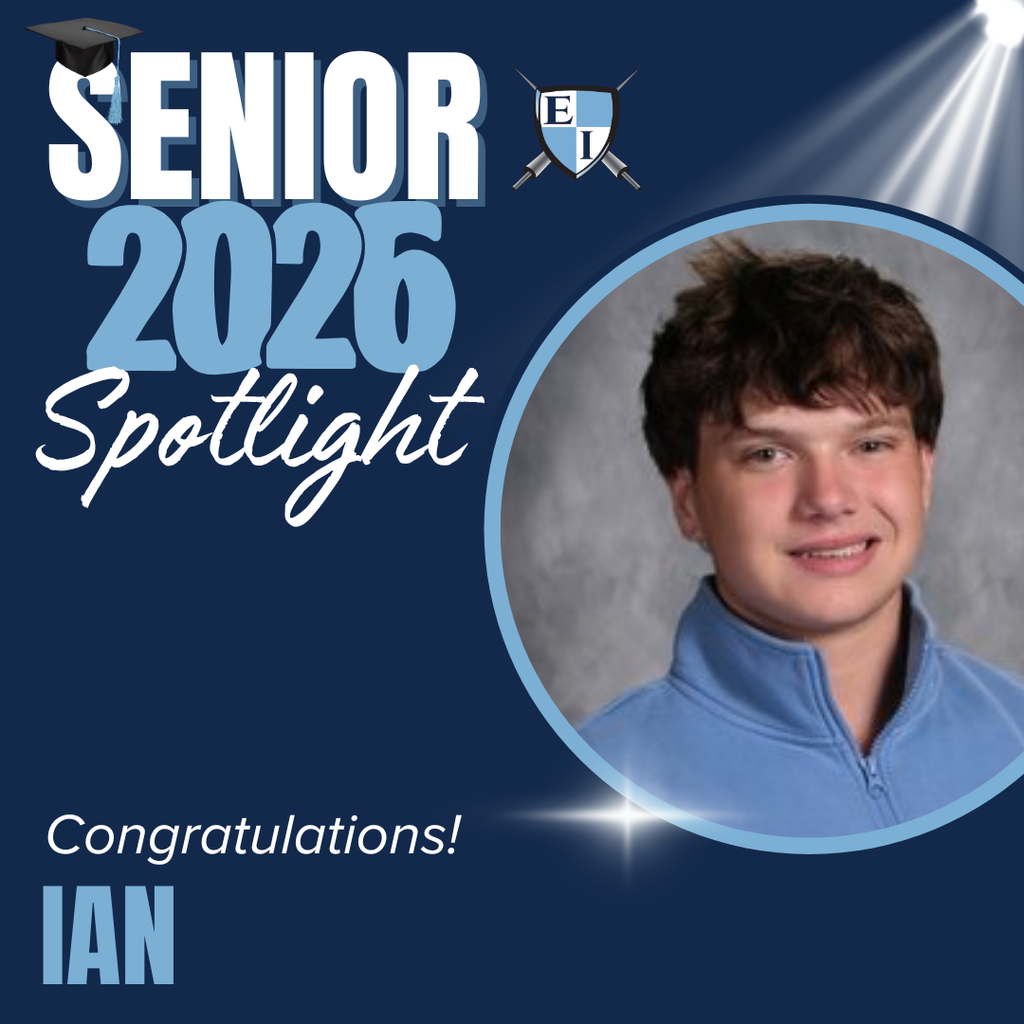 Senior 2026 Spotlight Congratulations Ian