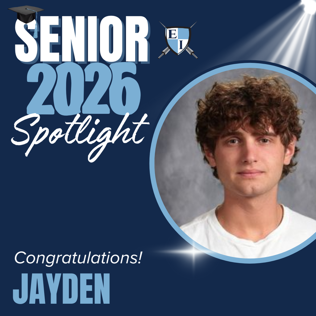 Senior 2026 Spotlight Congratulations! Jayden