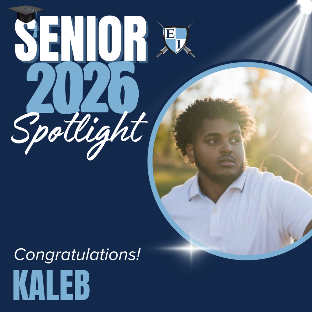 Senior 2026 spotlight Congratulations Kaleb