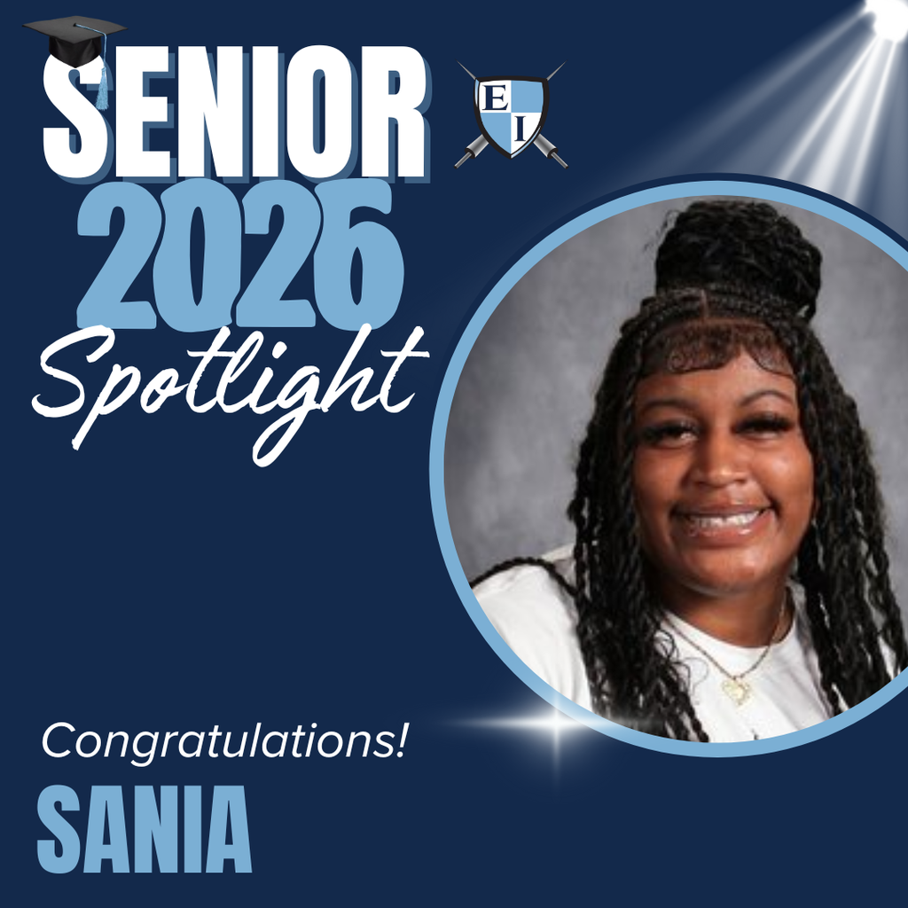 Senior 2026 Spotlight Congratulations Sania