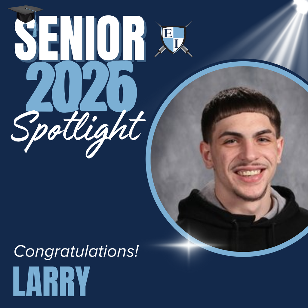Senior 2026 spotlight Congratulations Larry