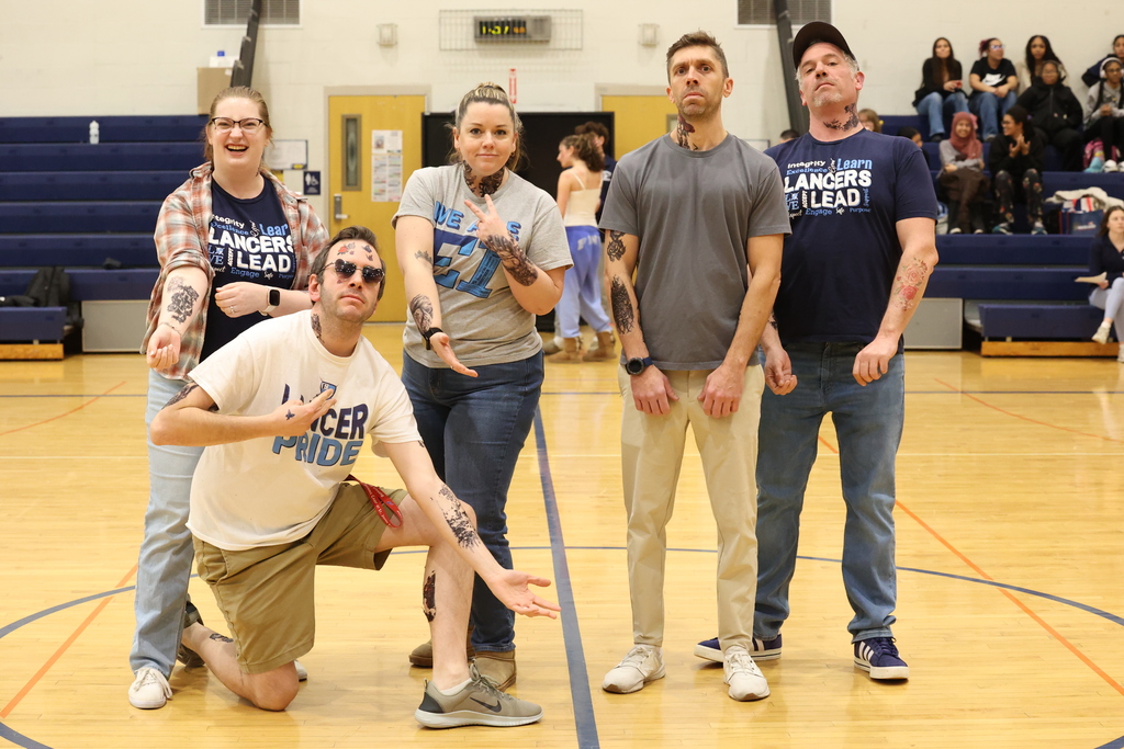 teachers dress up in tattoos