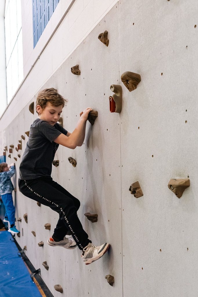 Kids participating in heart healthy activities