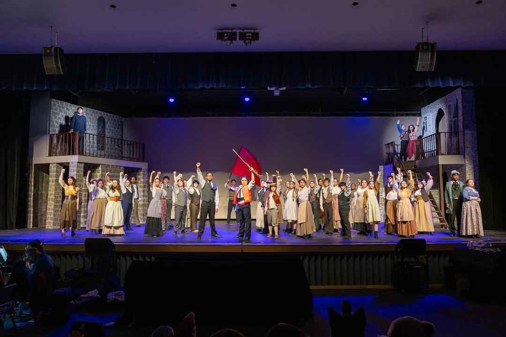 The Cast of Les Miserables