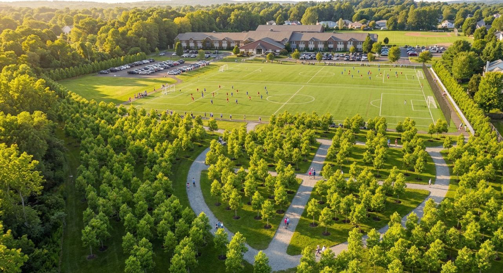 Densmore fields and nature trails rendering