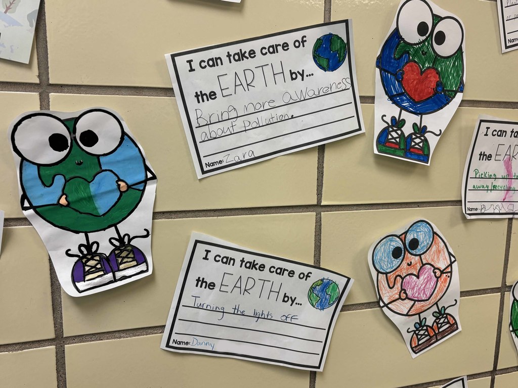 I can take care of the earth by bring more awareness about pollution Name: Zara