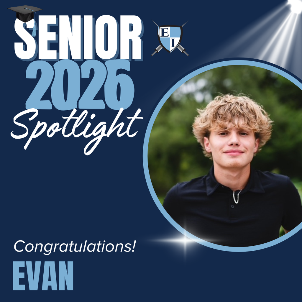 Senior 2026 Spotlight Congratulations Evan