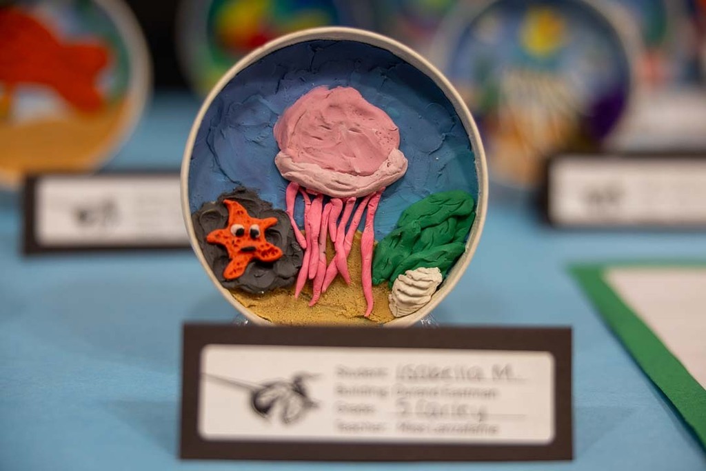 student art on display