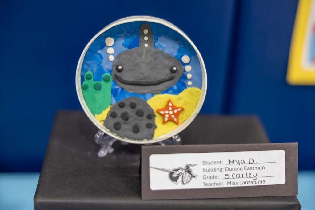student art on display