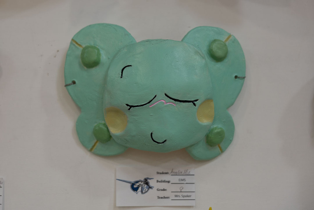 student art on display