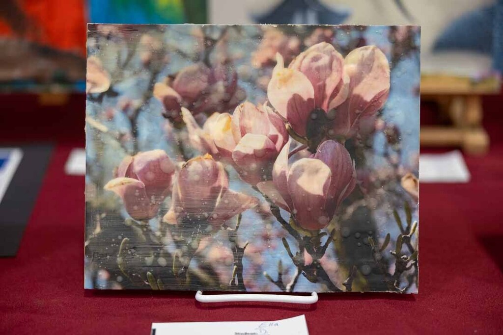 student art on display