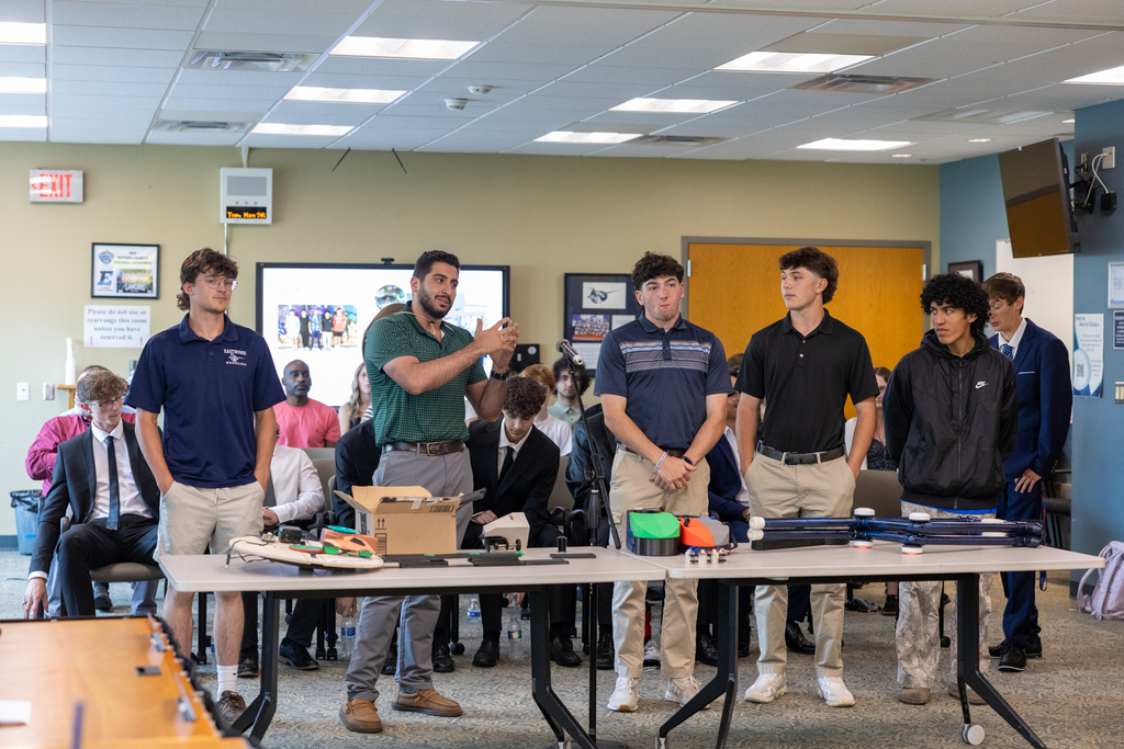 PLTW students and their inventions