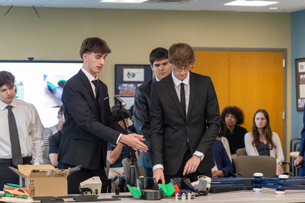 PLTW students and their inventions