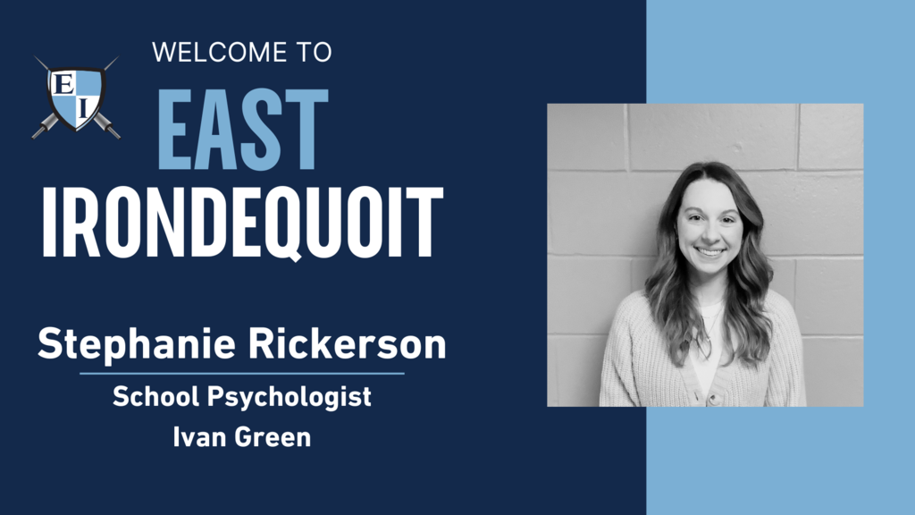 welcome to EI, stephanie rickerson, school psychologist, ivan green