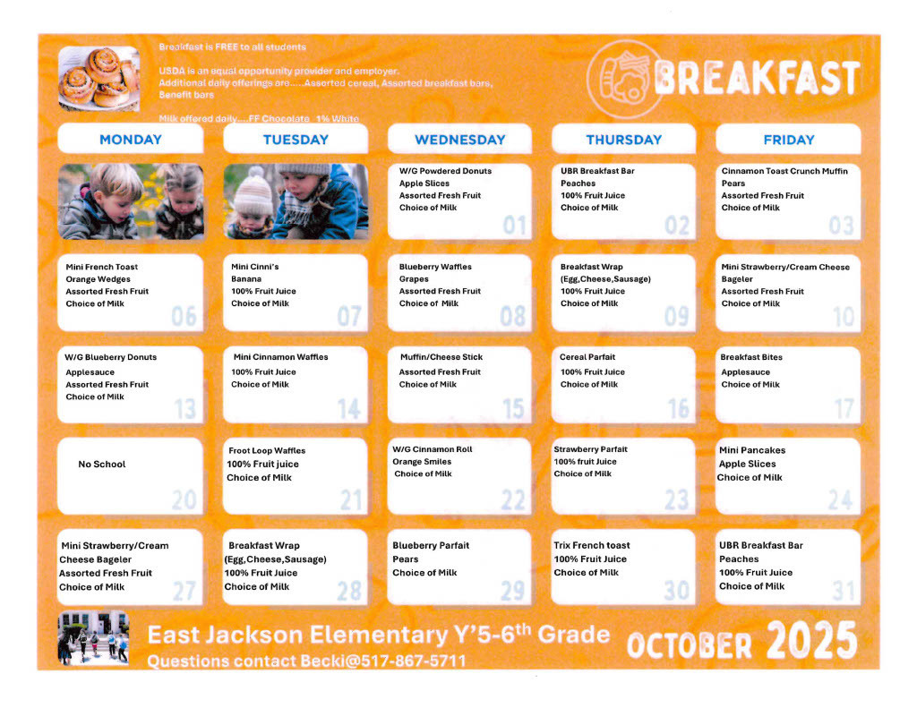 Lunch Menu
