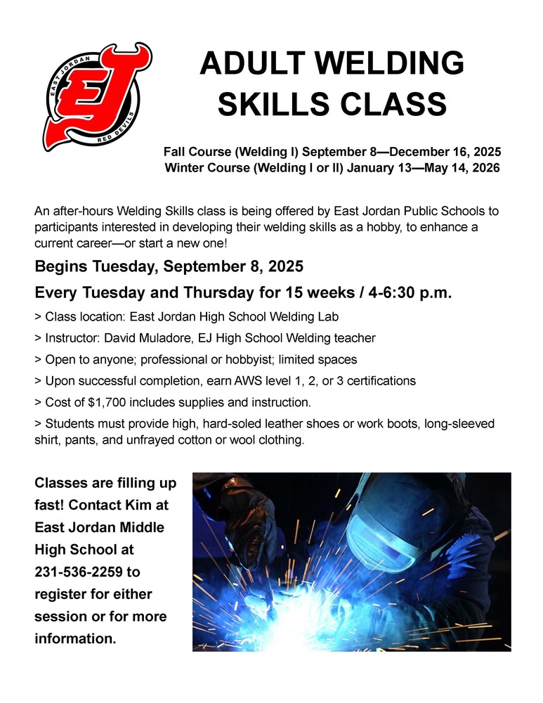 Adult Welding Skills