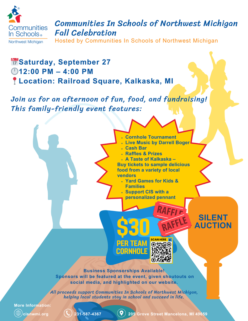Communities In Schools Fundraiser Flyer