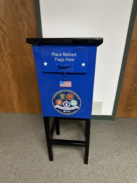Flag Box Front Display