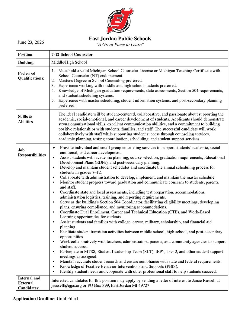 MHS Counselor