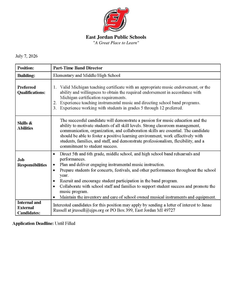 job posting