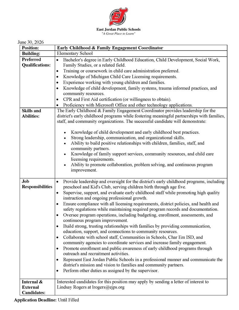 job posting