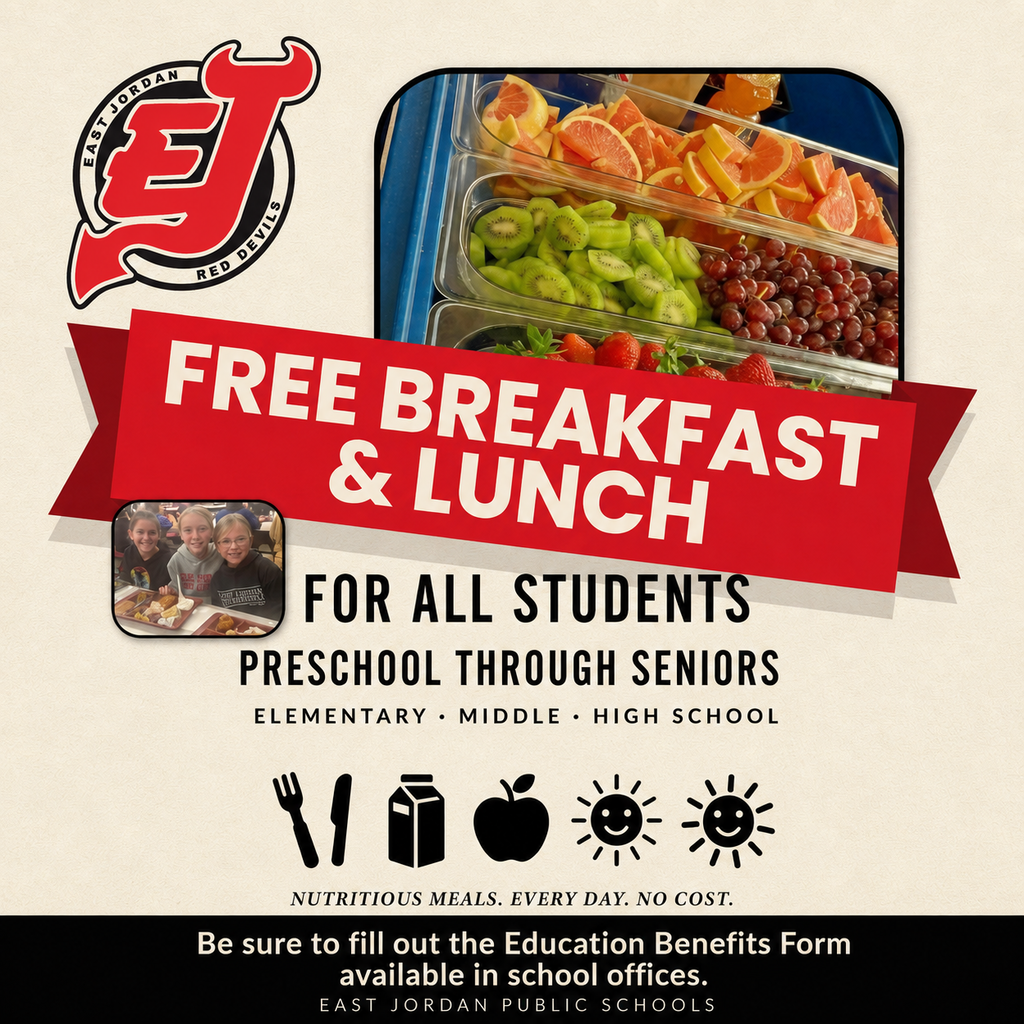 Free breakfast and lunch