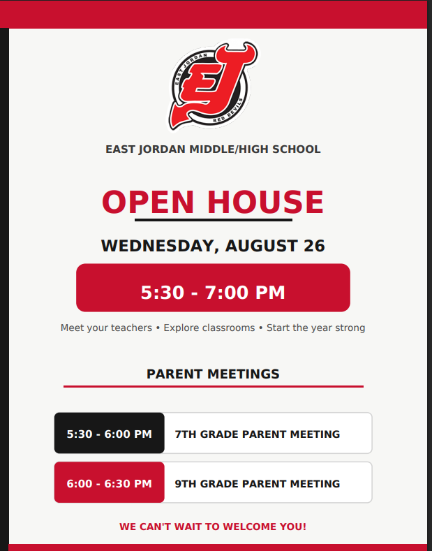 MHS open house