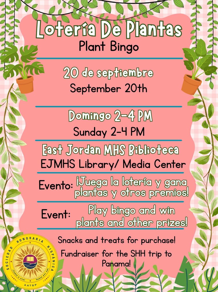 Plant Bingo SHH fundraiser