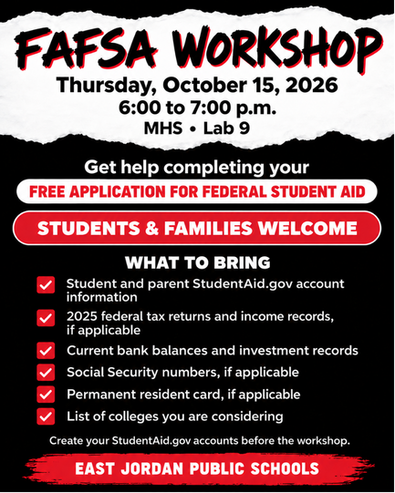 Fafsa workshop flyer