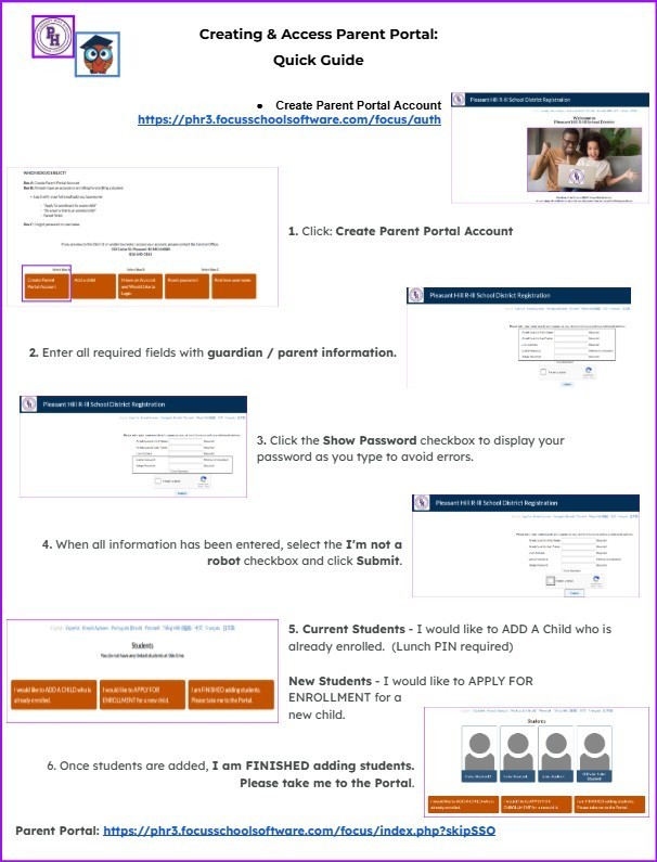 Enrollment information