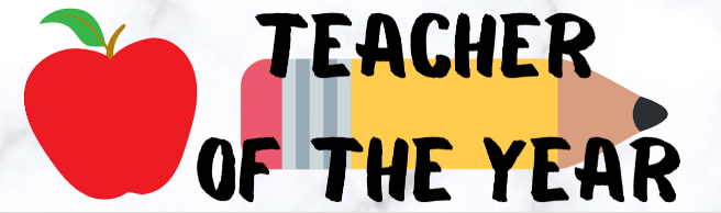 teacher of the year banner