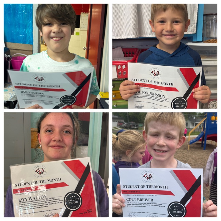 students of the month