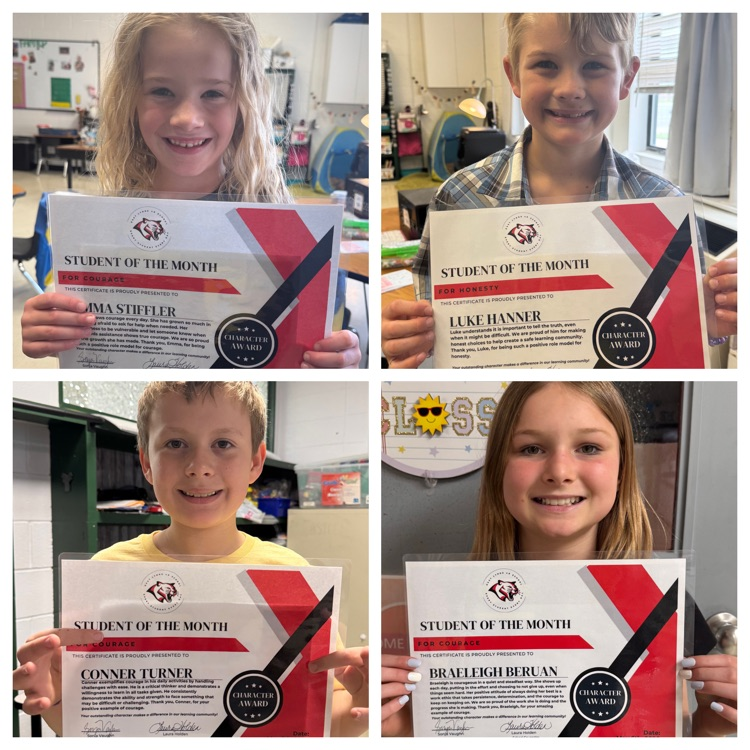 students of the month
