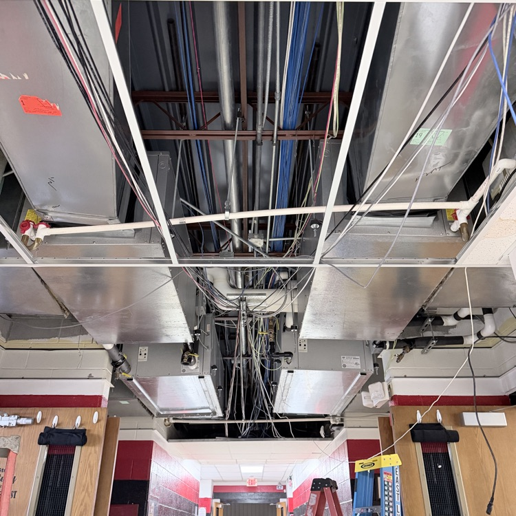 wires in ceiling 