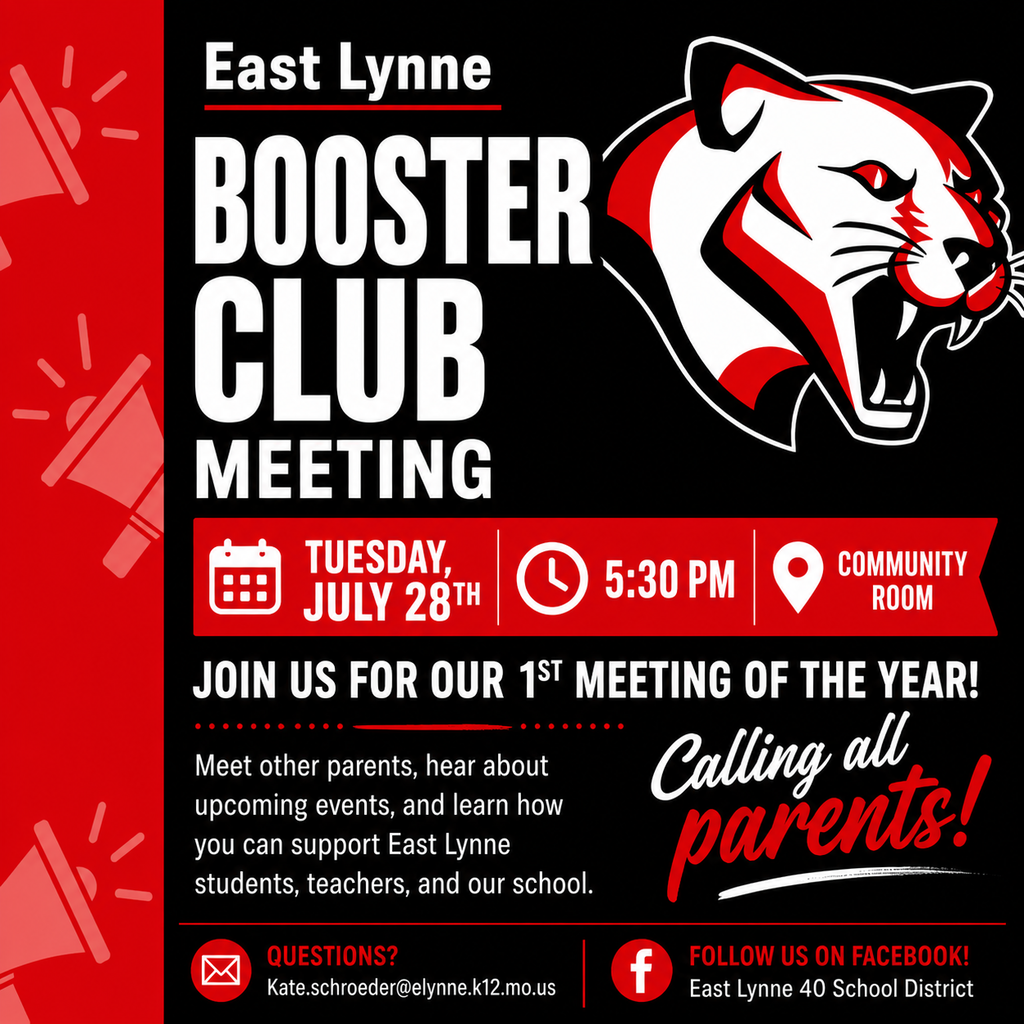 Booster Club Flyer