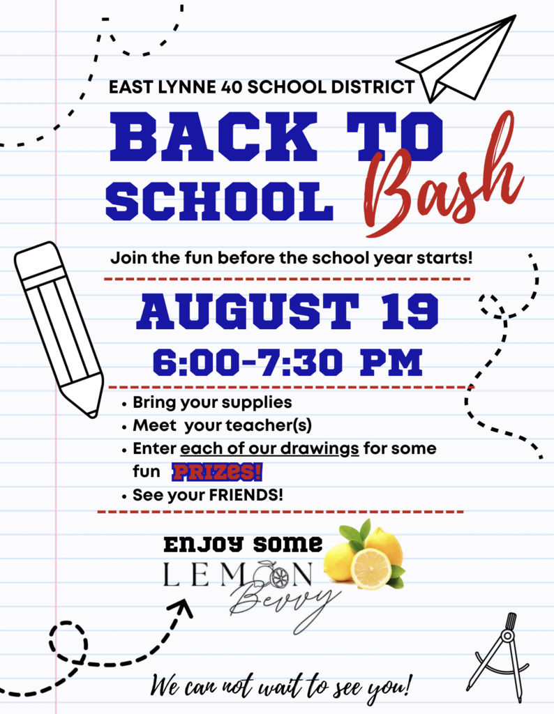 Back to School Bash Flier