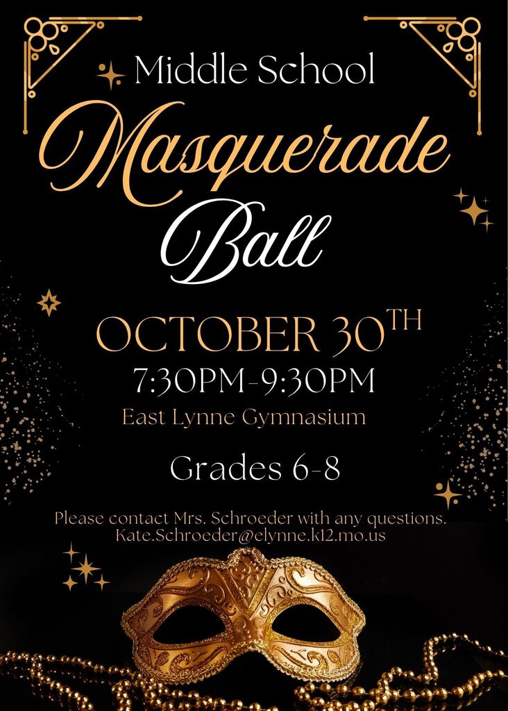 Middle School Dance Flyer