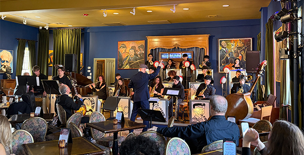 East Meadow High School hits all the right notes at The Jazz Loft 
