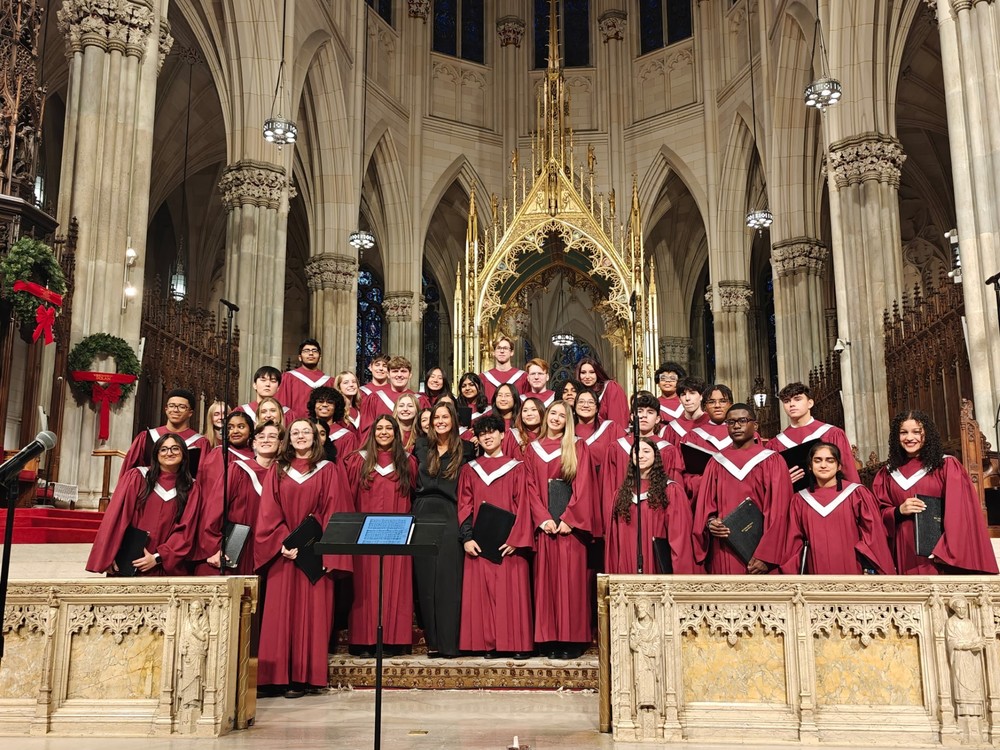 W.T. Clarke Select Chorale performs at St. Patrick’s Cathedral in NYC