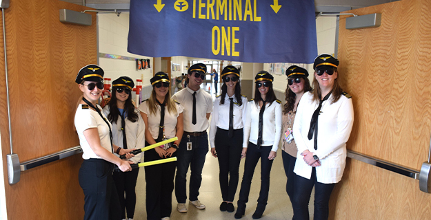 ‘Terminal One’ takes flight at Meadowbrook Elementary School