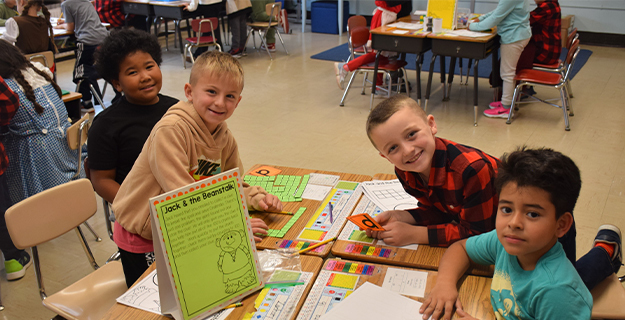 Second graders at Bowling Green Elementary School in East Meadow recently wrapped up their CKLA Folk Tales unit with a day of creativity, collaboration, and imagination.  