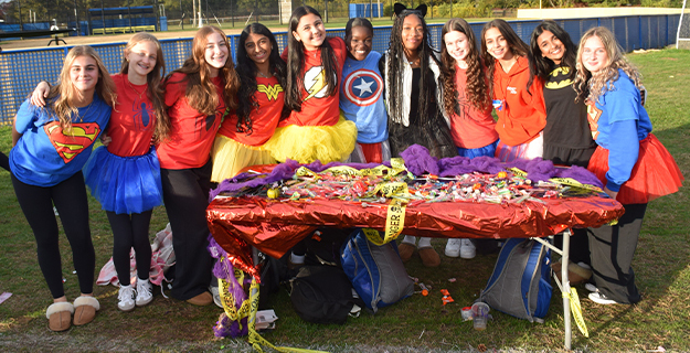 Safe Halloween for trick-or-treaters at East Meadow High School
