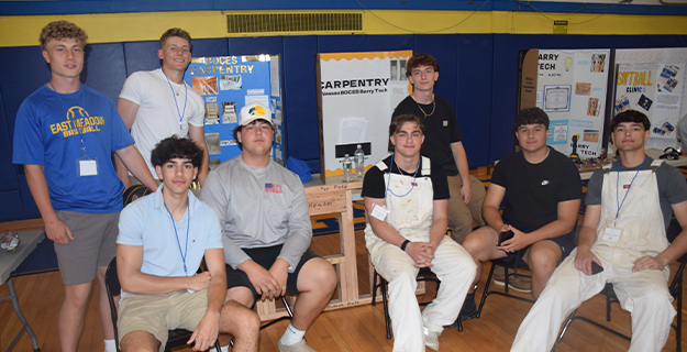 Real-world learning at East Meadow High School’s Senior Project Fair 