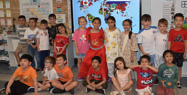Festive Culture Day at George McVey Elementary School in East Meadow 