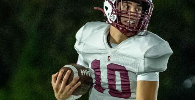 Quarterback Matthew Kurz had two rushing scores and a passing touchdown in the Rams’ 42-25 win at Valley Stream South.