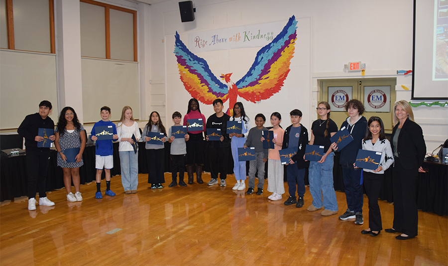 Terrific Kids recognized by East Meadow’s Board of Education 