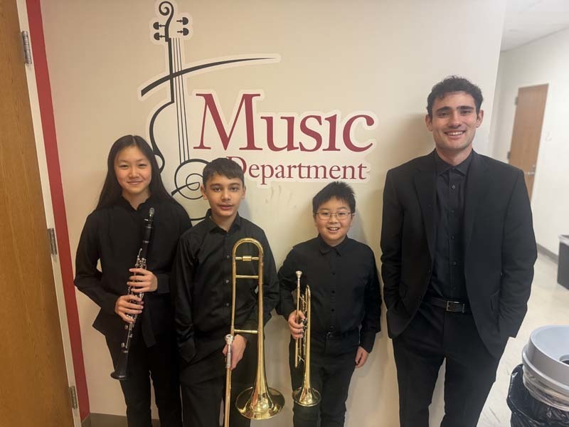 W.T. Clarke Middle School students perform in islandwide ensembles 